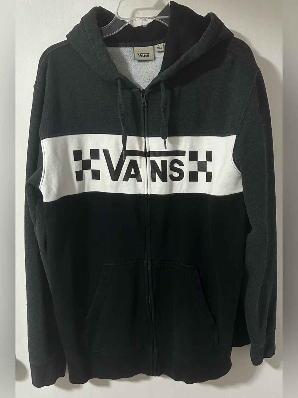 Vans Men’s Sweat Zip Up Jacket With Hood